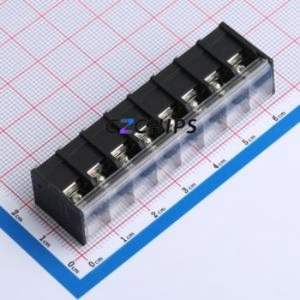 DBT40C-7.62-8P-BK-P Barrier Terminal Block P=7.62mm Connector - Product Image 1