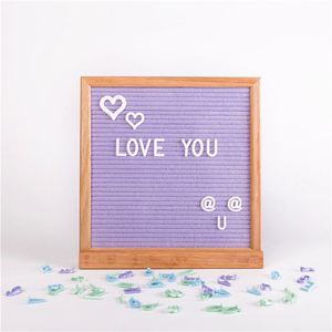 10*10 Inch Kích Thước Hình Dạng Hình Vuông Cảm Thấy Bảng Thư Có Thể Thay Đổi Bảng Tin - Product Image 5