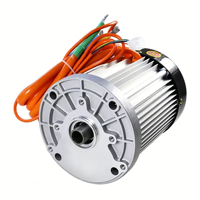 Motor DC Brushless Torsi Tinggi 4000W 48V/60V/72V Tahan Air Bersertifikasi ROHS untuk Sepeda Motor Listrik dan Sepeda Quad