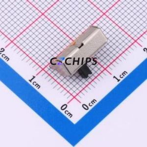 SK13D07VG3 Slide Switch Through hole-6P,12.8x4.5mm Switch Single Pole Double Throw Rectangle Pin Header PC Pin 12.8mm - Product Image 2