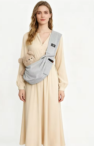 Sac à dos de transport pliable et étanche pour animaux de compagnie, style urbain, avec fermeture éclair, pour petits chiens et chats, idéal pour les trajets quotidiens et les courses - Product Image 3