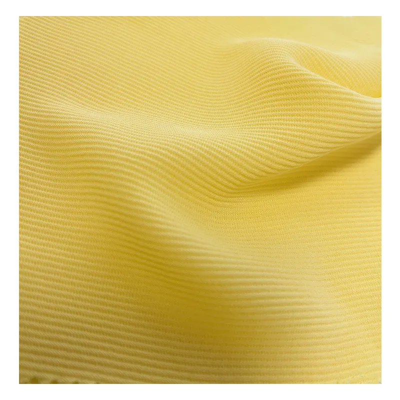 Solid Strip Texture Dyeing Pure Silk 100% Silk Fabric for Apparel