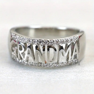Anillo Geométrico de Tres Filas y Cuatro Puntas para Mujer, Joyería Elegante y de Lujo para el Dedo - Product Image 5