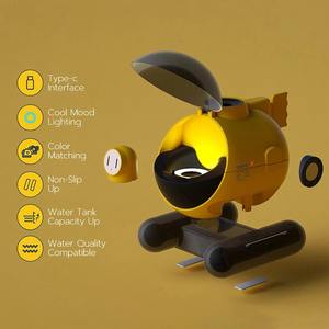 Difusor de Música, Humidificador con Anillo de Humo, Luz LED de Ambiente Colorida, Capacidad de 250 ml, Generador de Niebla para el Hogar y la Oficina - Product Image 5