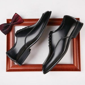 Nouvelles Chaussures Habillées en Cuir pour Hommes 2022 – Chaussures de Bureau Jeunesse Style Oxford Derby pour Gentlemen - Product Image 3