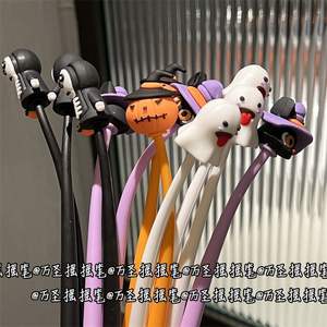 DHF272 Großhandel Verschiedene Schwenkstift-Schreibwaren für Schüler Astronaut Panda Halloween-Serie Gelstift Kreativer Schüler-Neutralstift - Product Image 4