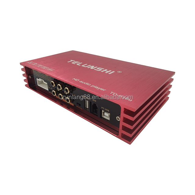 Car DSP AMP 4CH Input 6CH Output 15 EQ Band Crossover Built-in Car Dsp Audio Processor 4*50W Car DSP Amplifier