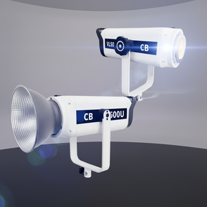 Профессиональный студийный светильник COB LED 500 Вт с дневной световой интенсивностью, для видеосъемки и фотосъемки, с металлическим корпусом. - Product Image 1