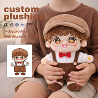 Servicio de Maquetación 3D de Muñecos de Peluche Personalizados, Artículos Promocionales para Eventos, Muñecos de Peluche Personalizados