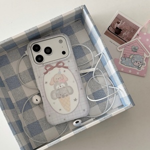 Nouvelle coque de téléphone IMD motif étoile cône koala pour iPhone 17 Pro <span class=keywords><strong>Max</strong></span> 16 15 14 13 – Housse de protection créative et tendance pour filles - Product Image 5