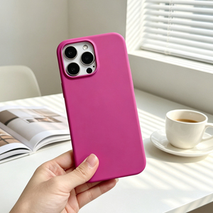 Funda de Silicona Líquida de Alta Calidad S040 para iPhone 16 Pro Max Plus, Carcasa Protectora Antigolpes para Teléfono Móvil - Product Image 1