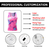 Débardeur de course personnalisé respirant ultra-léger en tissu 3D Air Grid Dry Fit pour femme, sans coutures, pour la gym et le marathon