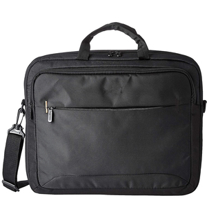 Basics Computer Estuche de transporte de hombro para computadora portátil y tableta de <span class=keywords><strong>15</strong></span>,<span class=keywords><strong>6</strong></span> <span class=keywords><strong>pulgadas</strong></span> para computadora portátil negra - Product Image 1
