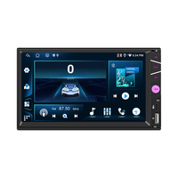 Autoradio universel double DIN avec écran 7 pouces, CarPlay sans fil, Android Auto, Type-C, Bluetooth, stéréo double DIN 7 pouces