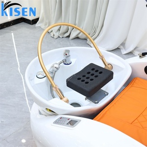 KISEN Hair Wash <b>Bed</b> Electric Massage Head Spa Chair Hydrotherapy Shampoo <b>Bed</b> Salon Electric Massage Shampoo Chair Head Spa <b>Bed</b> - Product Image 5