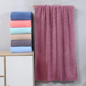 Toalla de Baño Carlota 70x140cm de Microfibra Absorbente y Gruesa, Toalla de Playa para Adultos, con Logotipo Personalizable, para Regalo - Product Image 3