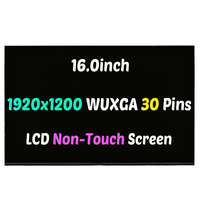 Écran LCD LED 16,0 pouces N160JCA-EEL 1920x1200 sans écran tactile, remplacement de panneau d'affichage, 30 broches, 60Hz