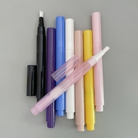 Stylo cosmétique vide en plastique PP de 2,1 ml avec logo personnalisé, sérigraphie, pour huile à cuticules, soin des ongles, outils de maquillage