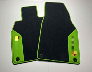 <span class=keywords><strong>Tappetino</strong></span> Interno in Pelle di Lusso Ricamato Personalizzato per Porsche, Accetta Loghi Personalizzati - Product Image 3