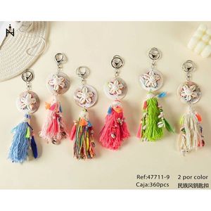 Portachiavi in Stile Etnico LLAVERO, 2 Colori, 360 Pezzi in Scatola, Accessori Decorativi con Nappine - Product Image 2