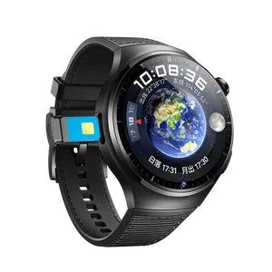 Vollbildschirm-Herzfrequenzmesser Smart Watch GS38 mit 4G-SIM-Karte und WLAN und GPS wasserdicht Reloj Kinder Sportuhr