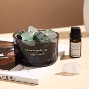 Trang trí nội thất hương liệu đá khuếch tán fireless hương liệu màu tinh thể hương liệu tinh dầu khuếch tán Bộ - Product Image 1