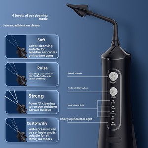 Nettoyeur d'<span class=keywords><strong>oreilles</strong></span> électrique E3 <span class=keywords><strong>avec</strong></span> grand réservoir d'<span class=keywords><strong>eau</strong></span>, <span class=keywords><strong>appareil</strong></span> portable <span class=keywords><strong>pour</strong></span> le lavage des <span class=keywords><strong>oreilles</strong></span> - Product Image 3