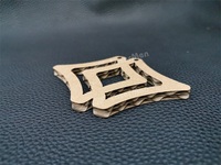 Système laser CO2 compact de précision 600x400mm 80W 100W avec DSP Ruida pour la production en atelier d'acrylique, de bois et de MDF