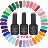 Kit de vernis à ongles en gel personnalisé sans HEMA ni TPO, kit de vernis à ongles en gel UV, OEM ODM, marque privée, vente en gros pour salons de manucure et distributeurs