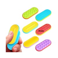 Slider magnétique sensoriel anti-stress en silicone, certifié CE, pour soulager l'irritabilité, idéal pour les enfants de 3 ans et plus, vente en gros