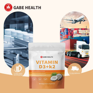 Aceite de Coco con Vitamina D3 K2 MK7 en Cápsulas Blandas, Sin Soya, Sin Gluten, Suplemento para Adultos, Fortalece los Huesos, Refuerza el Sistema Inmunitario, Mejora la Absorción de Calcio - Product Image 1