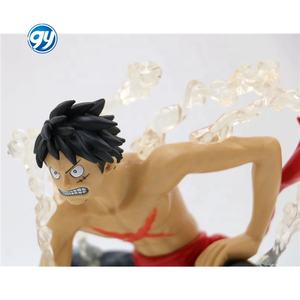One Pieced <span class=keywords><strong>Gear</strong></span> Deuxième <span class=keywords><strong>Luffy</strong></span> Rouge Jaune Couleur Option Figure Modèle Boîte Collection Anime Statue En Gros - Product Image 5