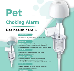 Alarme automatique réutilisable de surveillance respiratoire pour les chiens canins félins suffocation alarme d'étouffement pour l'anesthésie de clinique d'hôpital - Product Image 4