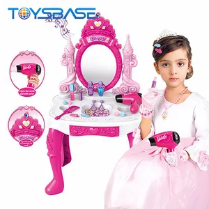 With Light Music Princess Beauty Make Up Toy Dressing Table For Small Girls