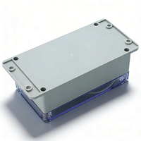 Boîtier de distribution électrique étanche et anti-poussière en plastique ABS moulé par injection OEM/ODM avec trous personnalisés