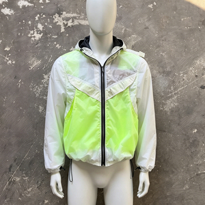 Chaqueta Corta de Nailon y Poliéster con Cierre, Estilo Techwear y Streetwear, Personalizada para Hombre, con Bloques de Color Y2K - Product Image 2