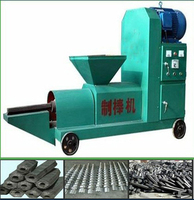 Machine à briquettes de charbon de bois moderne Lerford à haute efficacité, moteur, capacité de 180-240 kg/h, formes cube, hexagone, carré, cylindre