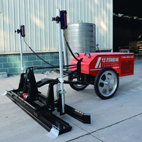 Machine à niveler au laser avec vitesse de travail réglable pour les travaux de nivellement des sols d'entrepôts et d'usines industrielles