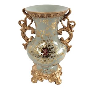 Ventas directas de fábrica con mango de aleación
Florero de cerámica con diseño de flores y pájaros
Jarrón de cerámica estilo Oriente Medio - Product Image 2