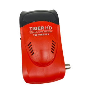 Decoder Satellitare Tiger Box African H.265 DVB S2 MINI, Ricevitore <span class=keywords><strong>TV</strong></span> Satellitare, Set-top Box Rosso - Product Image 1