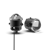 Phare antibrouillard à lentille de projecteur LED de 3 pouces, 45W, Canbus, faisceau Hi/Lo, blanc, H8 H11 9005 9006, phare de conduite LED pour voiture, camion, remorque, pick-up