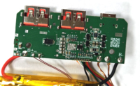Le fabricant OEM de Shenzhen fournit un service d'assemblage PCBA de banque d'alimentation sans fil avec des composants électroniques sur la carte de circuit imprimé