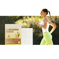 Produit phare 2026 HODAF OEM ODM : Pansement transdermique au curcuma et curcumine, formule améliorée, absorption naturelle élevée, pour le corps