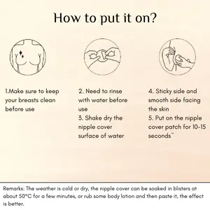 2025 in Silicone copri capezzolo riutilizzabile <span class=keywords><strong>seno</strong></span> tinta unita 3.2 pollici donne opaca finitura riutilizzabile Non adesivo copertura capezzolo - Product Image 6