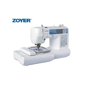 ZOYER-máquina de coser bordar y ZY1950N, económica, doméstica