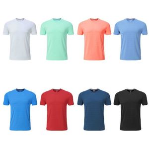 Pickleball vêtements 2024 été coton Gym Fitness sport Golf haut vêtements actifs séchage rapide à manches courtes Tennis t-shirt pour hommes - Product Image 3