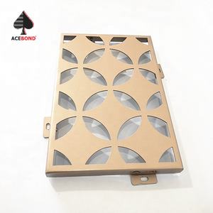 ACEPLATE Murs-rideaux au design moderne Matériaux de <span class=keywords><strong>plafond</strong></span> Façade en aluminium Panneaux laser en aluminium Écrans et séparateurs de pièces Art Decor - Product Image 3