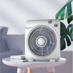 Ventilador Clásico Tipo Caja - Ventilador de Piso de 10 Pulgadas con 3 Ajustes de Velocidad para Ahorro de Energía - Product Image 2