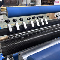 HJFQ S200-1100 harga pabrik mesin pemotong Film mesin pemotong pengbelah LDPE OPP vertikal HDPE