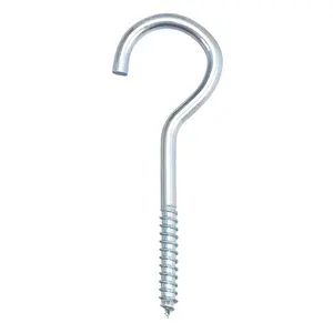 Factory Customized Carbon Steel Stainless Steel Galvanized Nickel Plated High Quality Screwed Ceiling Hook For Wall